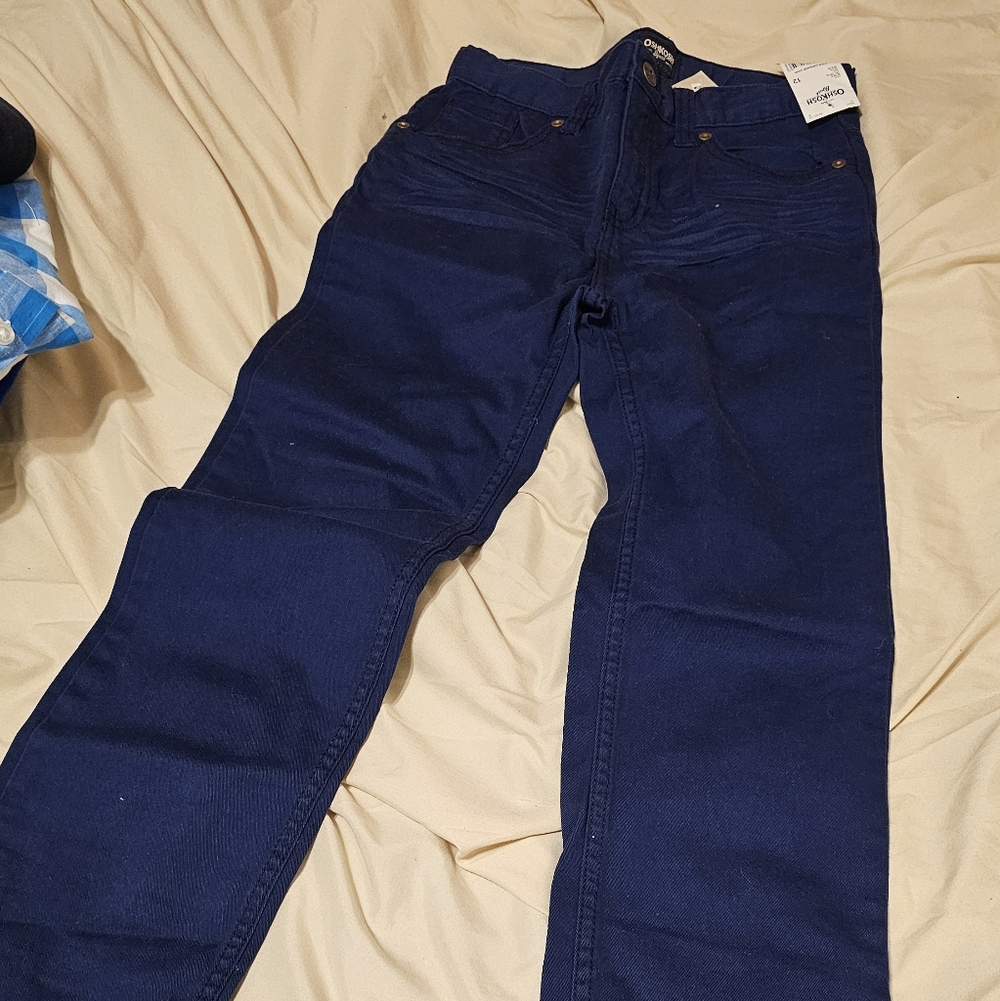 Dark Blue Denim Jeans
